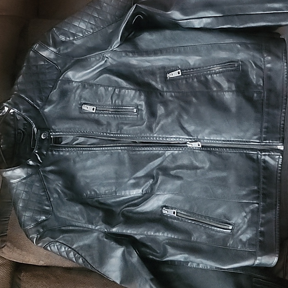 Leather jacket